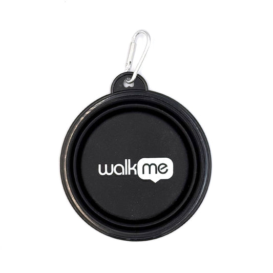 Collapsible Dog Black Bowl