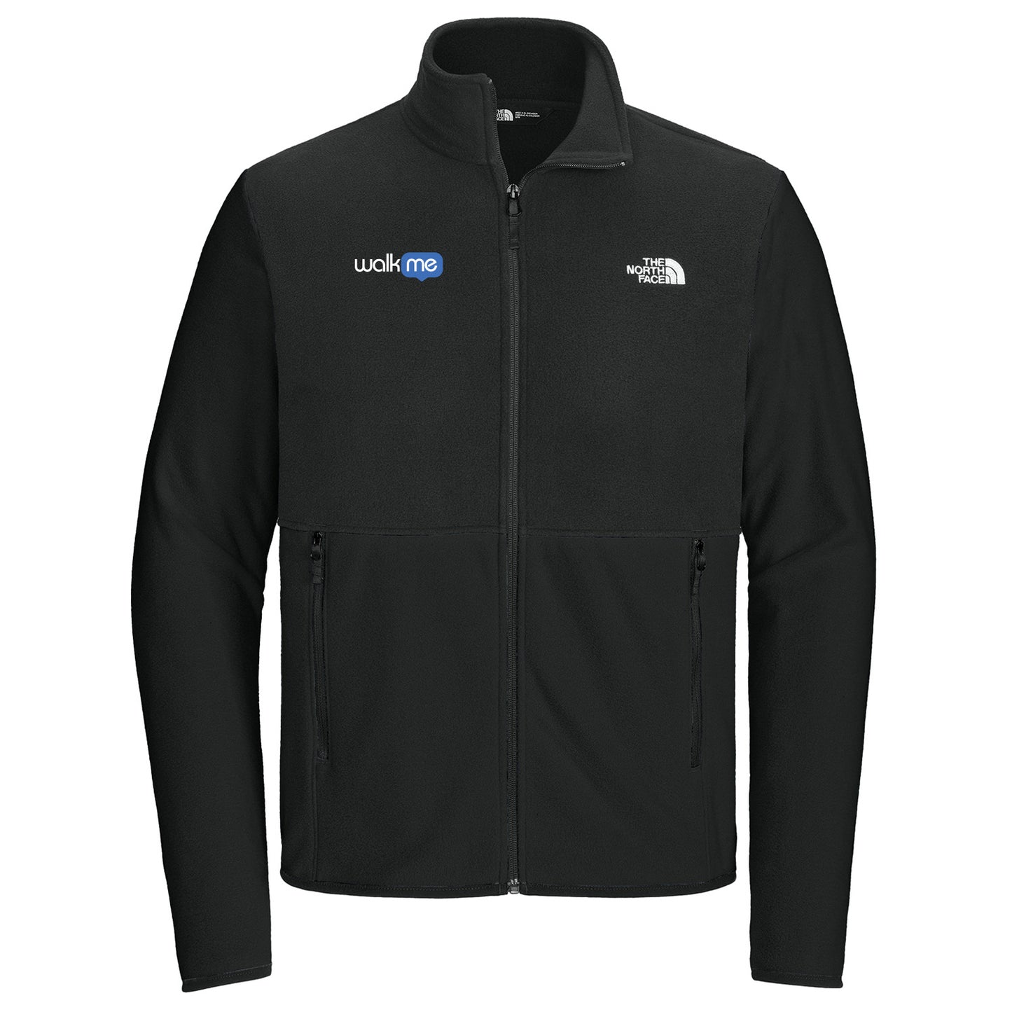 Men's NorthFace Black Glacier Fleece Full Zip-Up