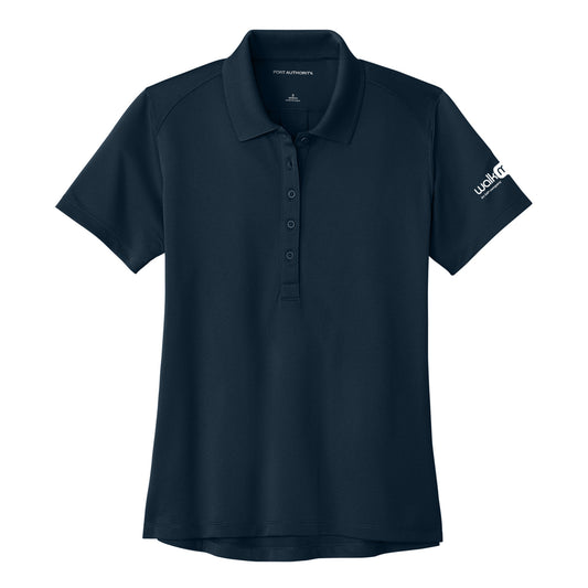 Port Authority Wearever Performance Pique Polo - River Blue Navy - Women's